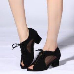 Danceand Sway Women's 4.5cm Heels Teaching & Practice Shoes Ballroom Dance